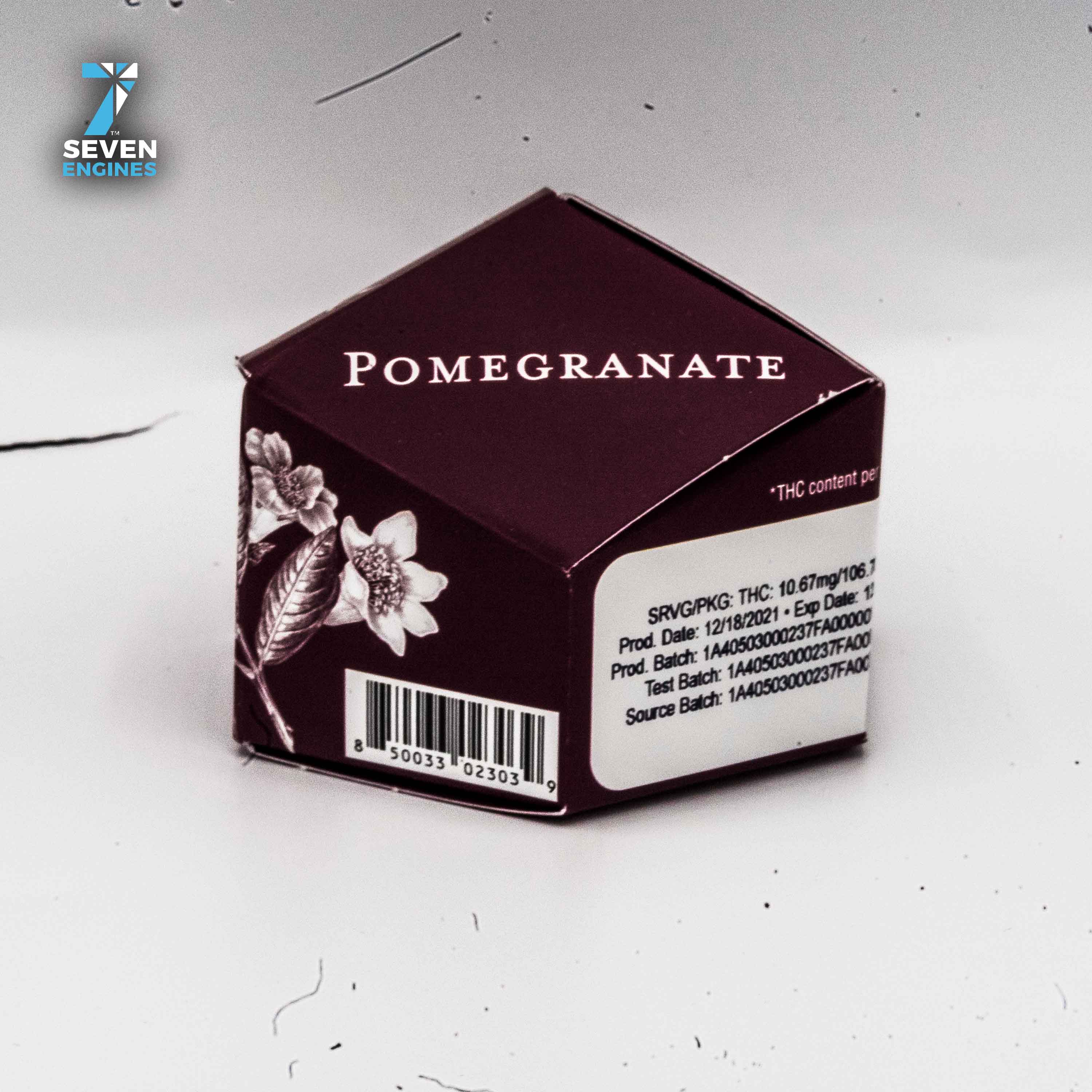 Pomegranate 1:1 Thc\cbd