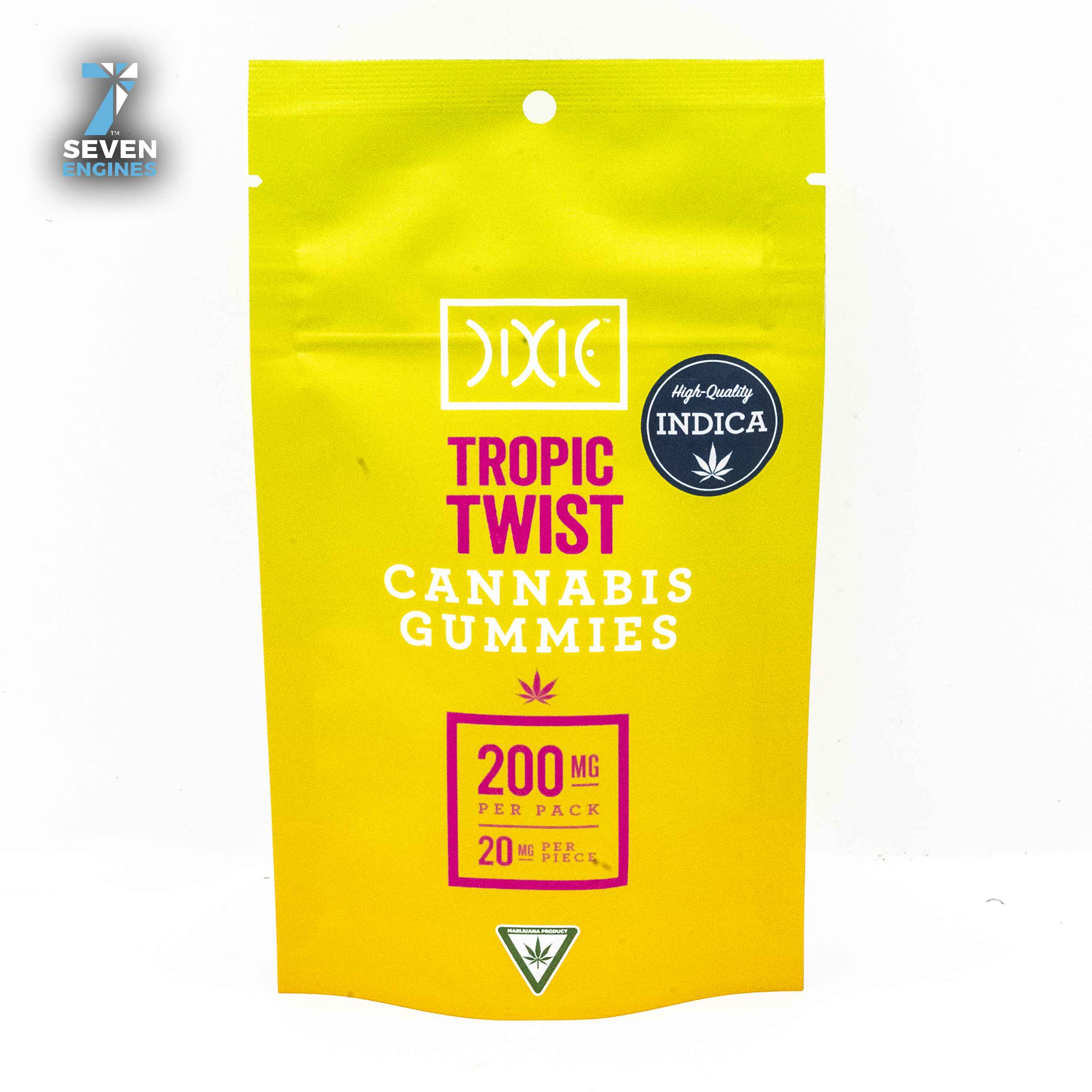 Tropic Twist 200mg Gummy