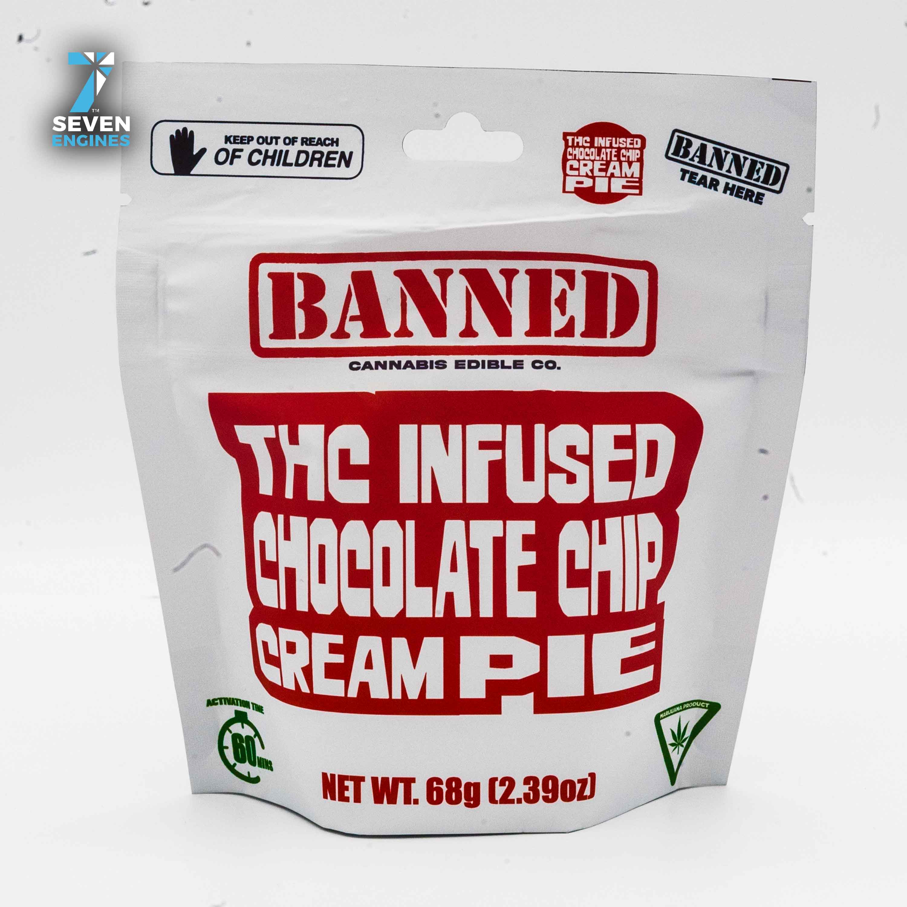 CHOCOLATE CHIP CREAM PIE 200MG
