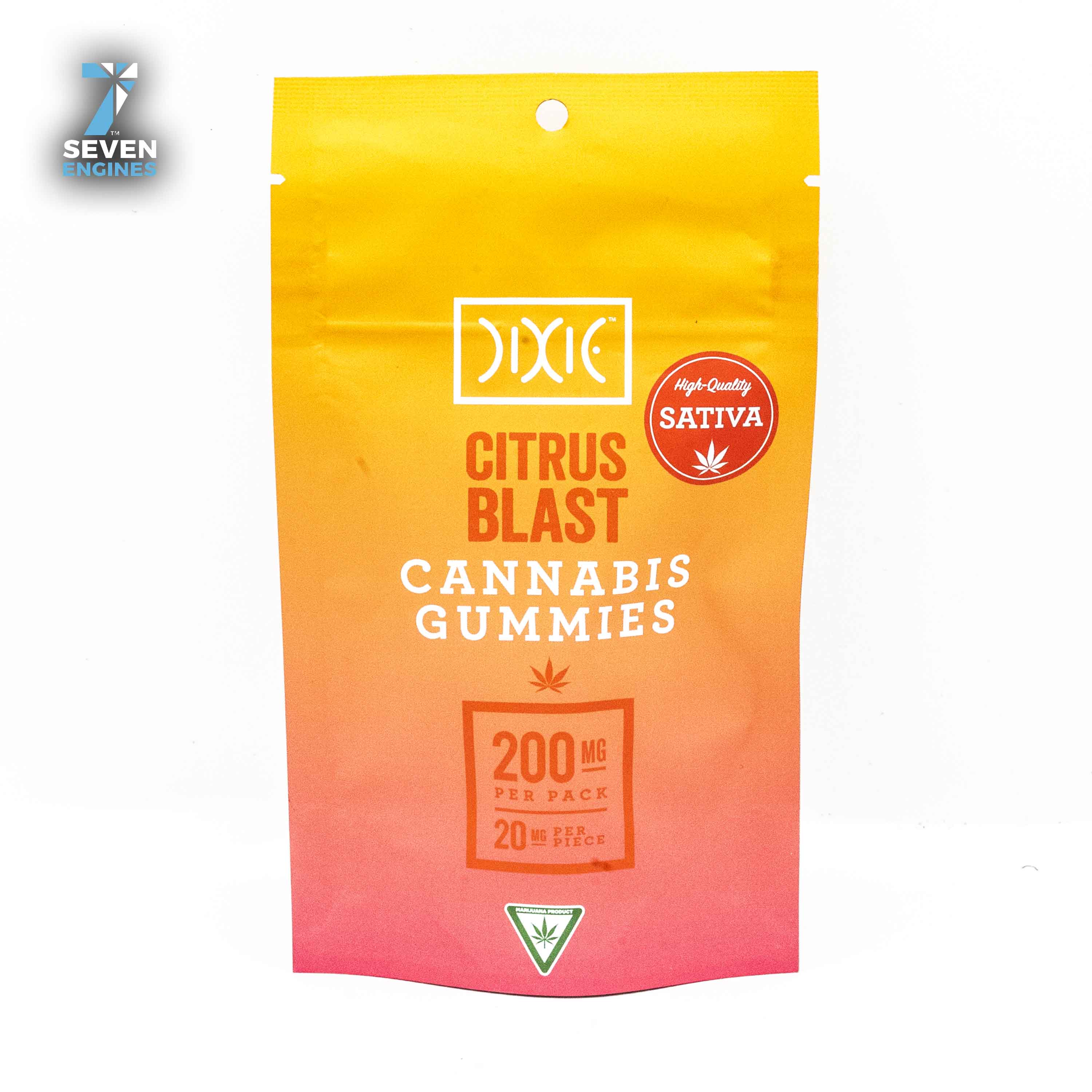 CITRUS BLAST GUMMY 200MG