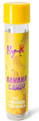 BANANA CANDY INFUSED PREROLL 1G