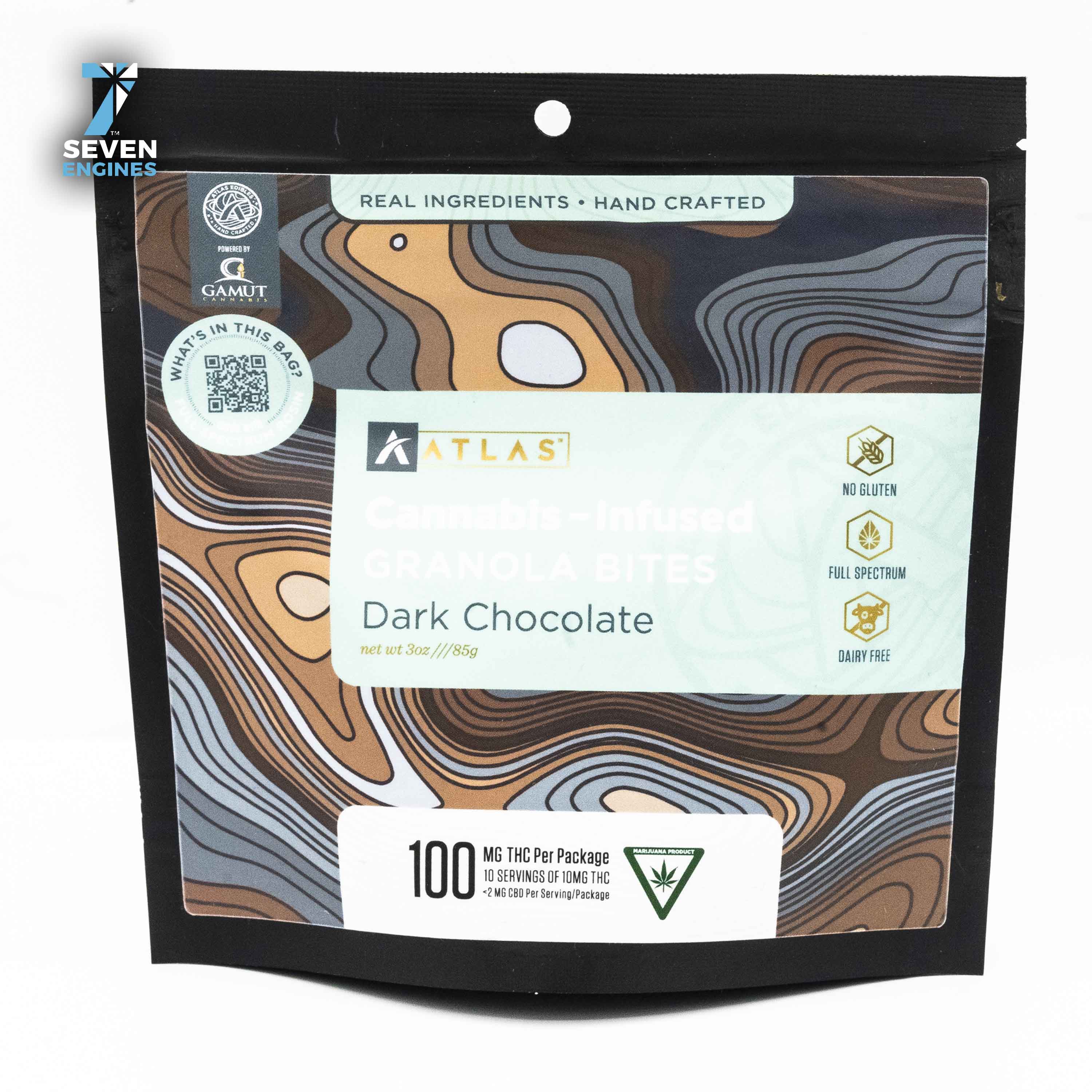 DARK CHOCOLATE GRANOLA BITES