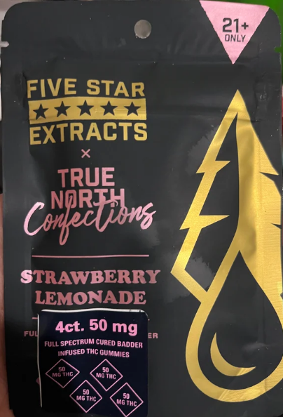 Strawberry Fields Gummy 4x50mg